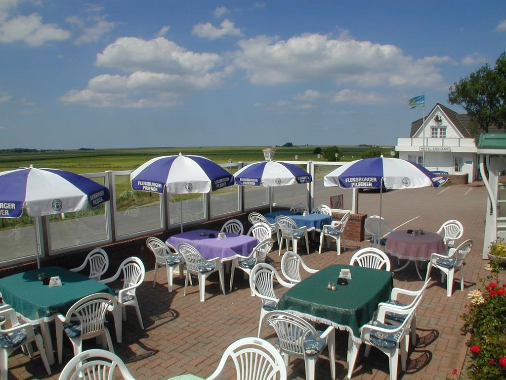 Hotel-Restaurant England Nordstrand Dış mekan fotoğraf
