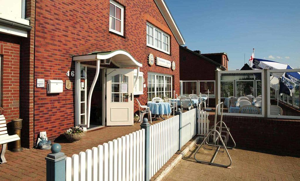 Hotel-Restaurant England Nordstrand Dış mekan fotoğraf